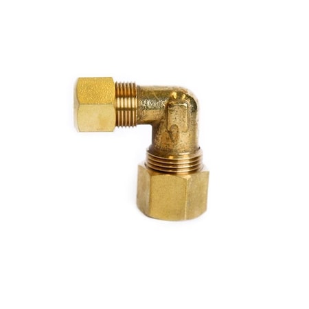 Atc ATC 1/2 in. Compression X 3/8 in. D Compression Brass 90 Degree Elbow 6JC121010711015